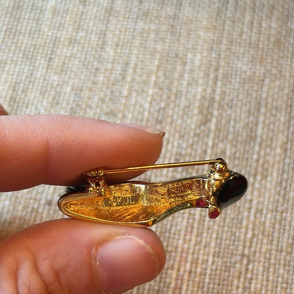 KJL pin brooch high heel women’s shoe - Picture 5 of 6